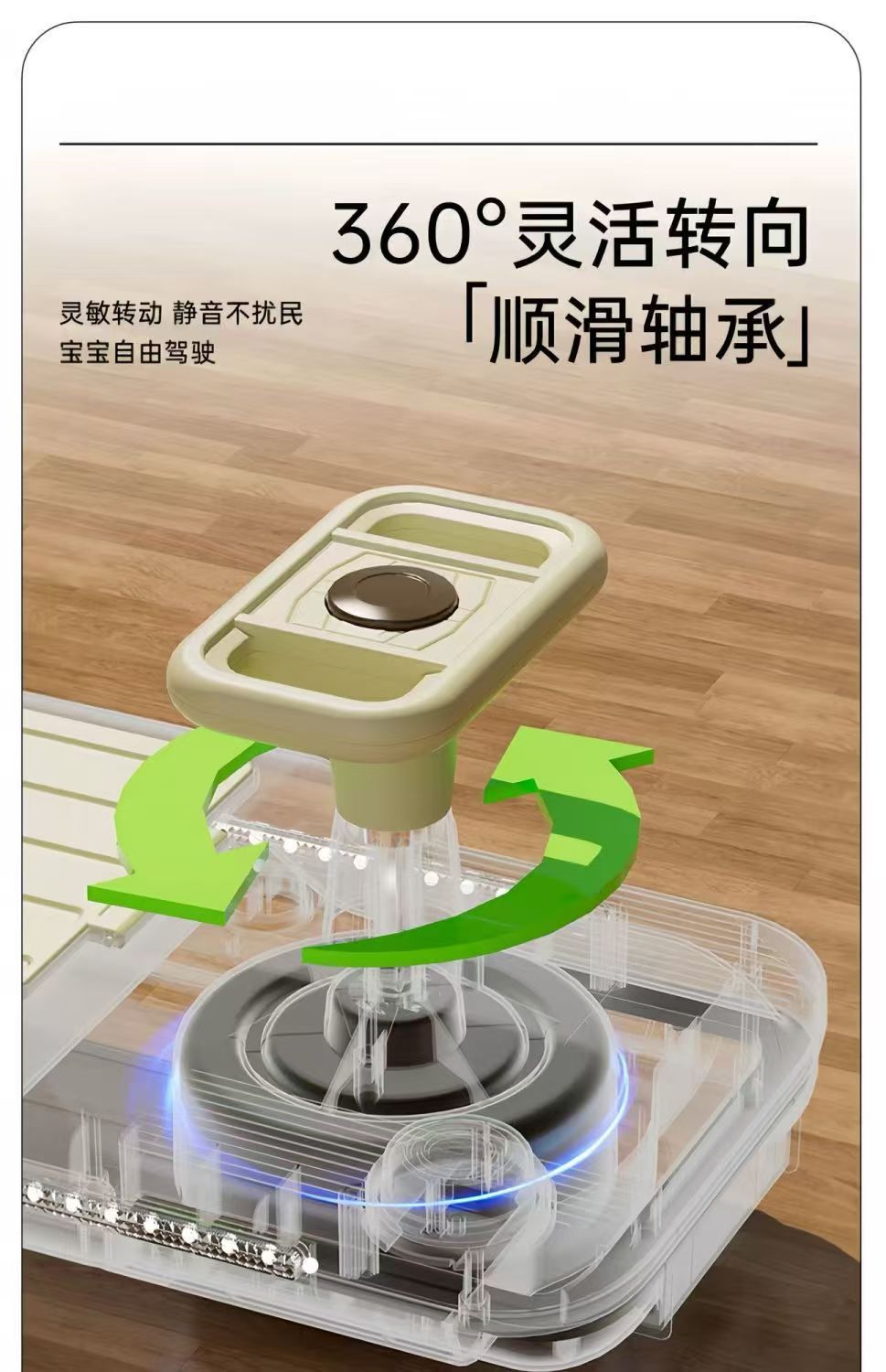 Kids Electric Swing Car Rechargeable Anti Roll Over Drift Kart Ride On Toy Supports Adults Indoor Floor Dragging Scooter Vehicle