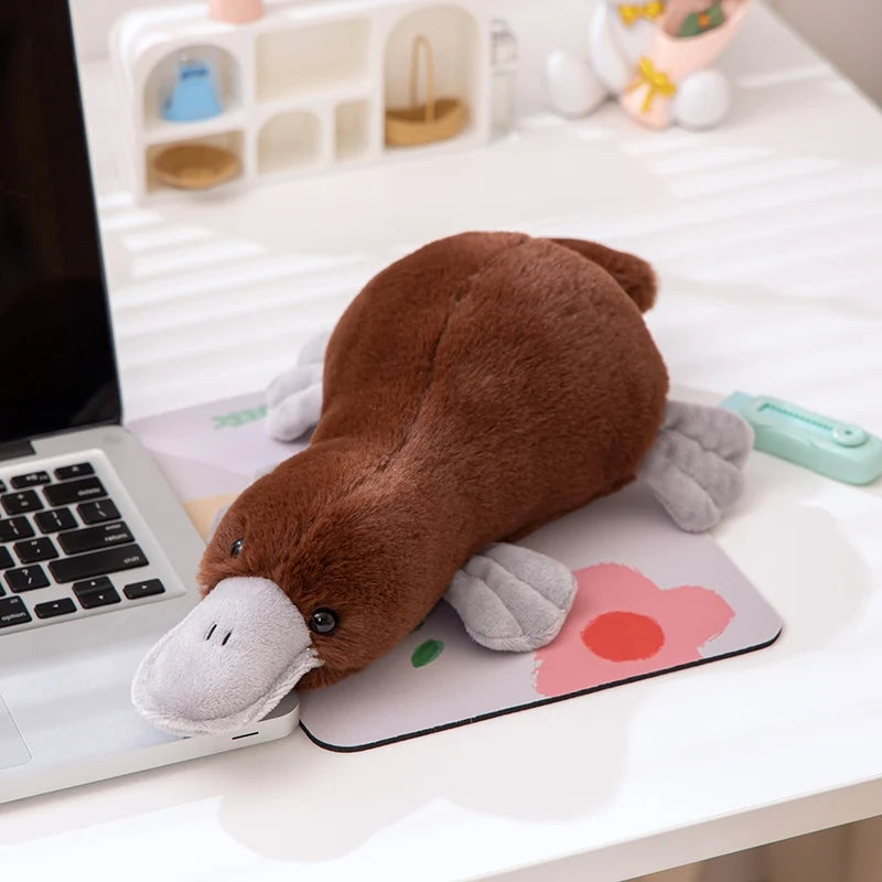 Platypus Plush Toys Simulation Stuffed Animals Prone Posture Dolls Soft Pillow Cartoon Toy Kawaii Home Decor Kids Birthday Gifts