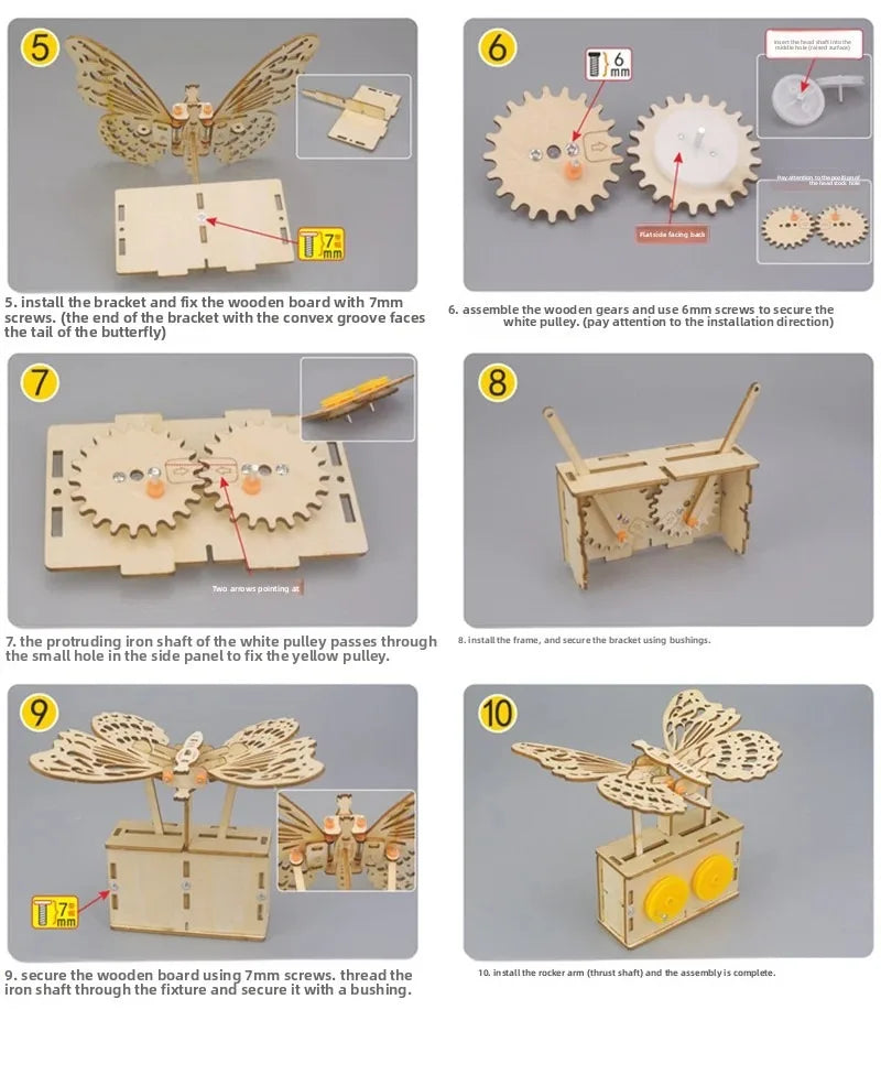 DIY Science Toys Kid Scientific Experiment Kit Educational Child STEM Toy Handmade Assembly Craft Technology Project for Student