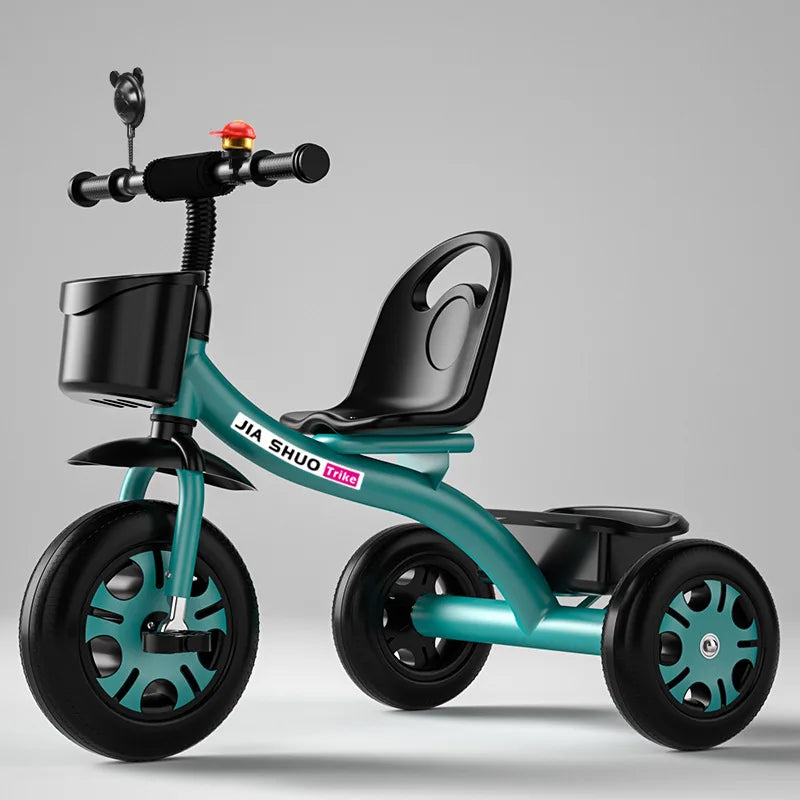 Kids Tricycle Toddler Bike 1-6 Years Old Large Lightweight Children Foot Pedal Bike Baby Ride On Toy Bicycle