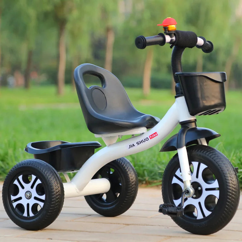 Kids Tricycle Toddler Bike 1-6 Years Old Large Lightweight Children Foot Pedal Bike Baby Ride On Toy Bicycle