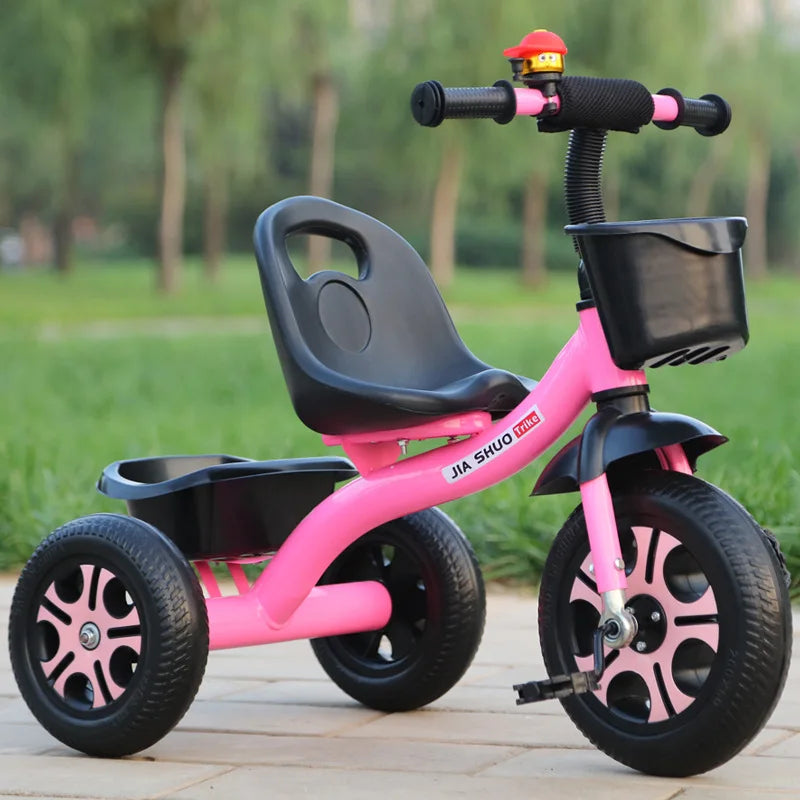 Kids Tricycle Toddler Bike 1-6 Years Old Large Lightweight Children Foot Pedal Bike Baby Ride On Toy Bicycle