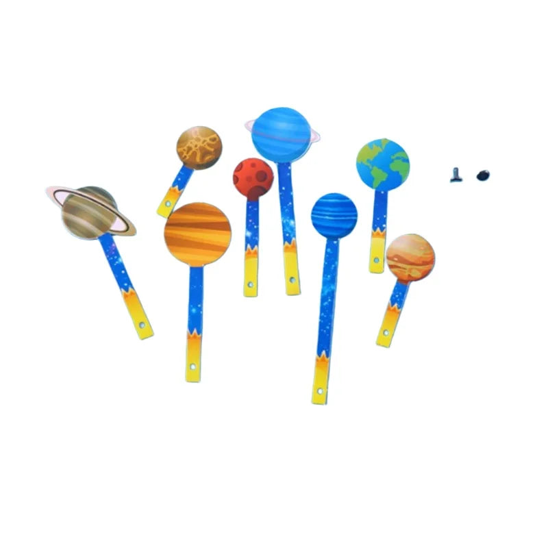 STEM Science Experiment Toys Solar System Planet Model DIY Educational Astronomy Physics Puzzle Technology Adults Creative Gifts