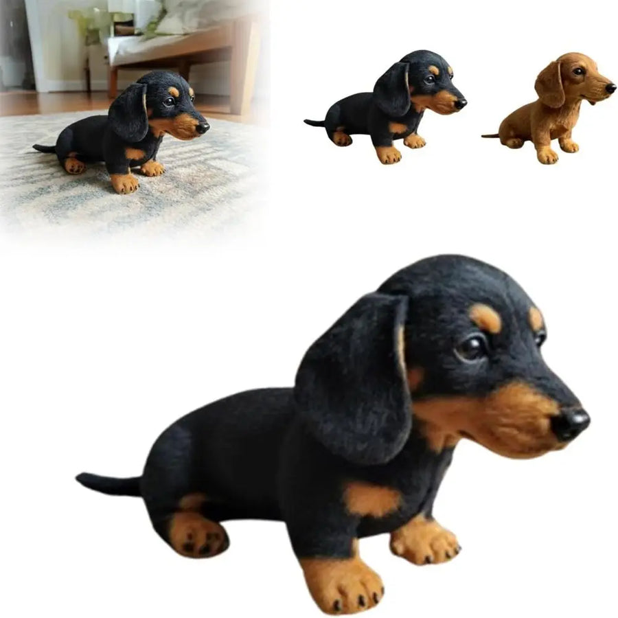 Soft Dog Plush Toy Cute Simulation Mimic Plush Mimics Natural Movement Realistic Stuffed Animals Plush for Emotional Support