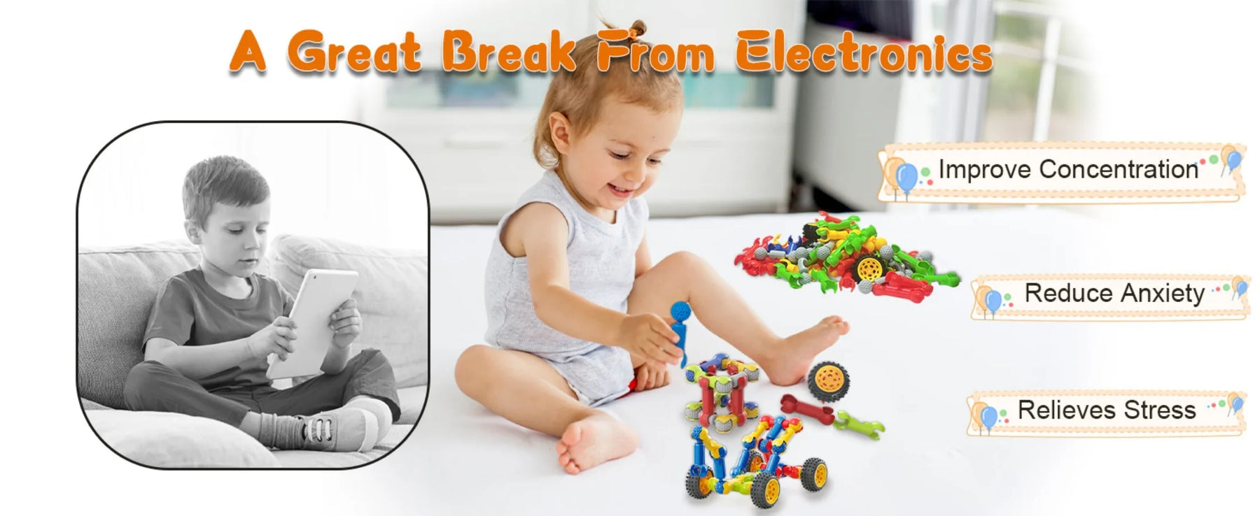 Construction STEM Toys for Kids Birthday Gift Children‘s ’Creative Building Toys for Kids  Birthday Gifts for Boys Girls 2026