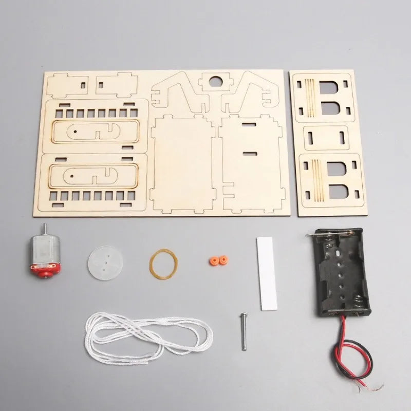 DIY Science Toys Kid Scientific Experiment Kit Educational Child STEM Toy Handmade Assembly Craft Technology Project for Student