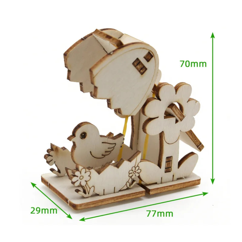 DIY Science Toys Kid Scientific Experiment Kit Educational Child STEM Toy Handmade Assembly Craft Technology Project for Student